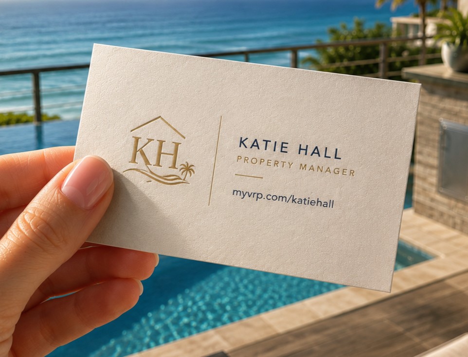 Share on business cards